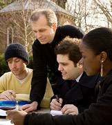 João Biehl with Yolisa Nalule and a group of undergraduate and graduate students