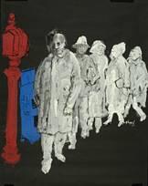 George Segal goache 1980