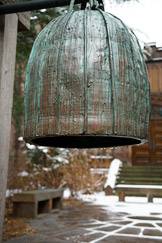 bell in memorial garden