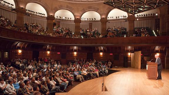 Llosa in Richardson Auditorium