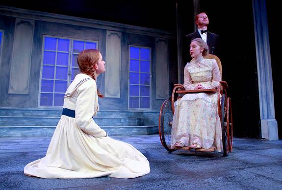 Pton Summer Theater girl kneeling