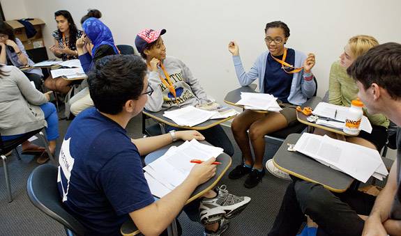 Summer Journalism students