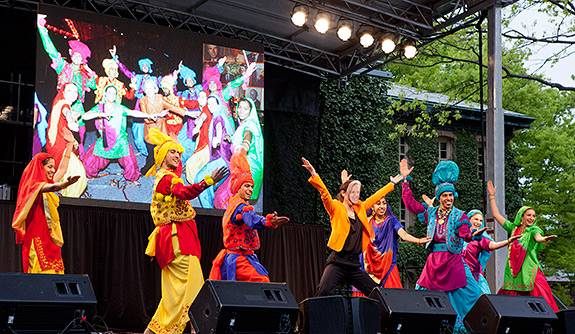 SMT Arts Weekend bhangra