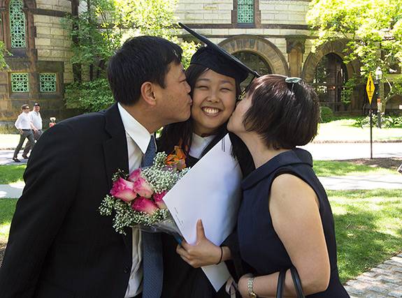 Commencement diploma