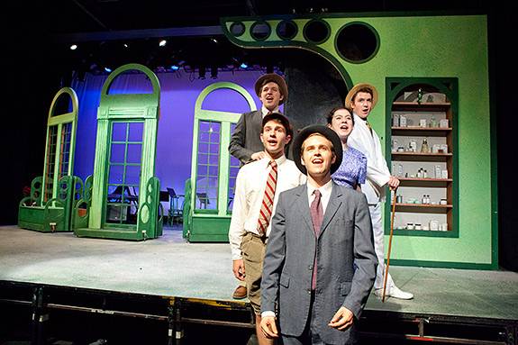 Princeton Summer Theater front of stag