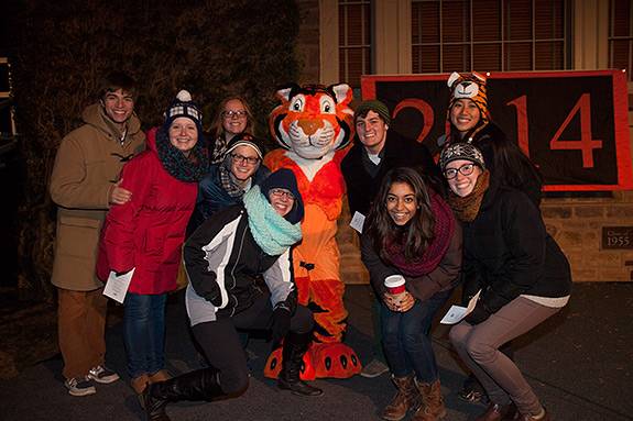 Bonfire Sunday night mascot