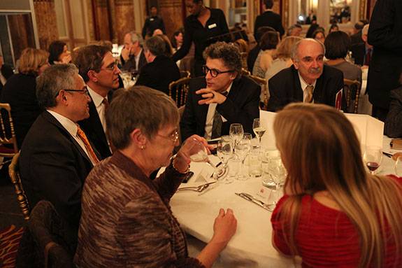 Berger speaks with Fung and Eisgruber