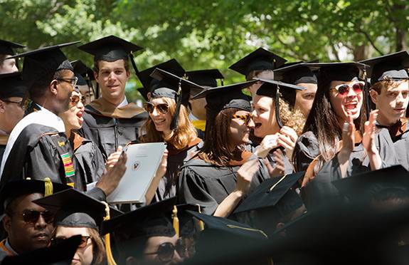 Commencement 2014 students