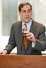 Arts and Transit ribbon cutting Eisgruber