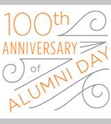 Alumni Day anniversary logo