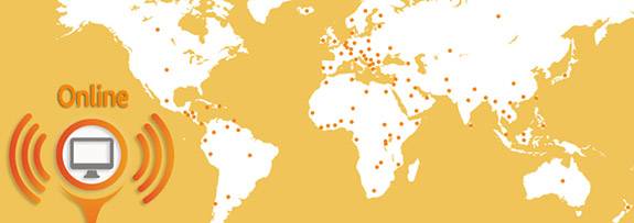 Government in Hard Places online world map