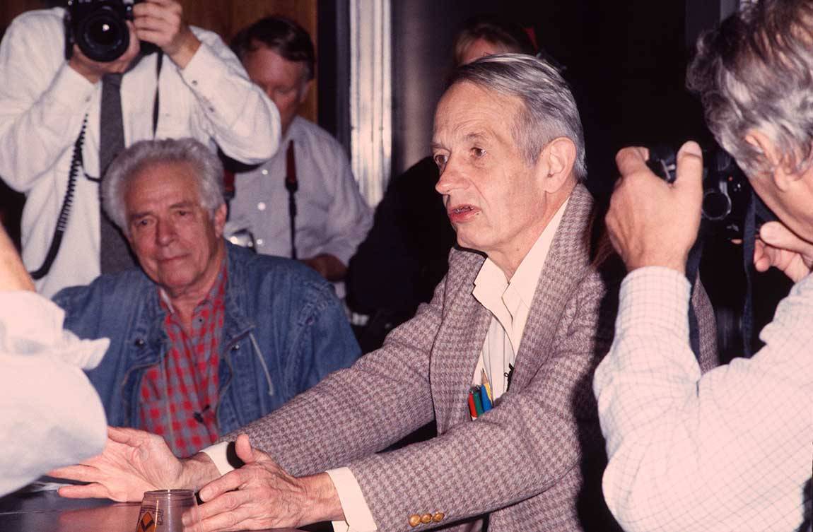 John Nash Nobel Prize press conference