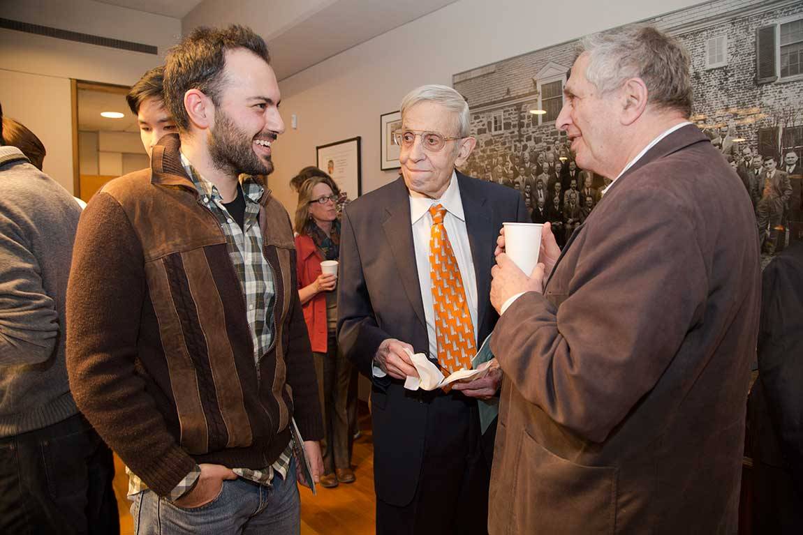 John Nash with Michail Rassias and Yakov Sinai