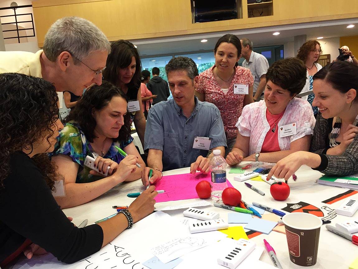 Participants gather at summer institute