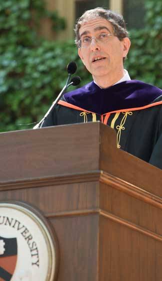 Commencement Preview Christopher L. Eisgruber