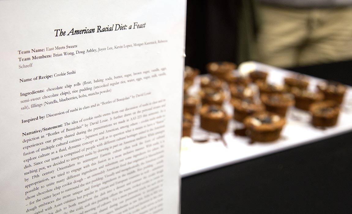 Princeton Feast cookie sushi