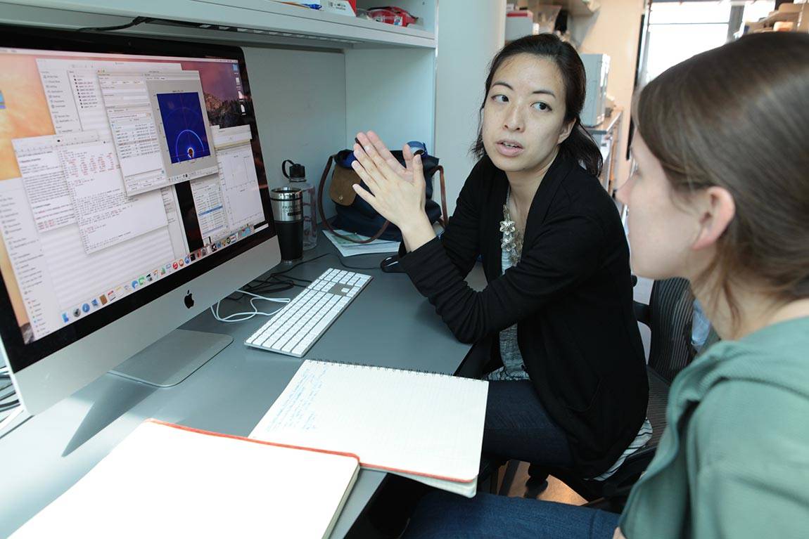 Nozomi Ando with Emily Adler ‘2016