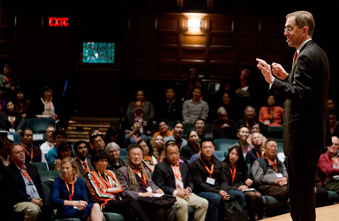 We Flourish conference President Eisgruber