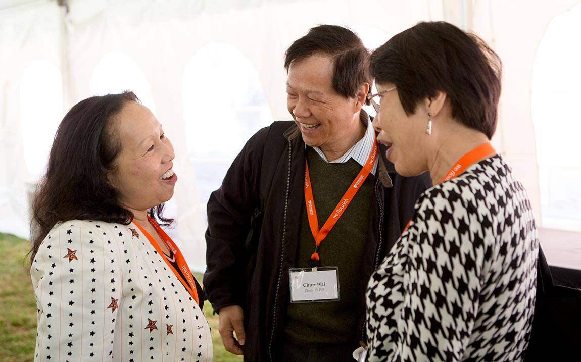 We Flourish conference Vicki Takeuchi Wynne, Chun-Wai Chan, Chuen Yee