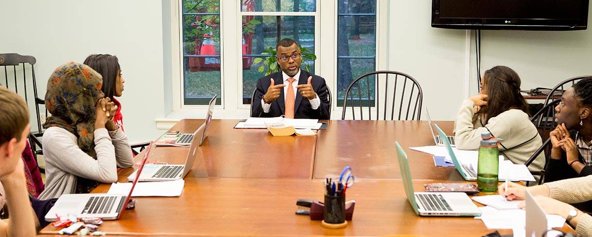 What I Think: Eddie Glaude Jr. classroom