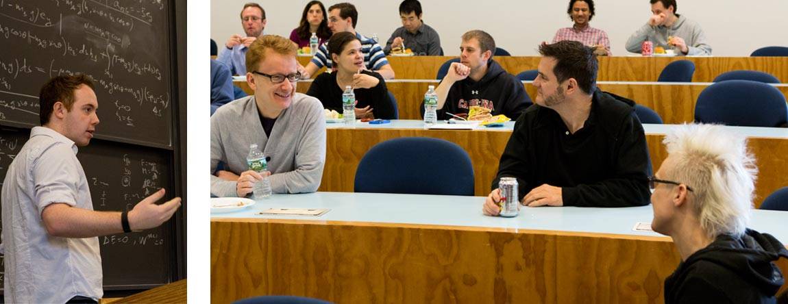 Princeton postdocs: Daniel Grimes, Denys Bondar, François Laforge, Anja Metelmann