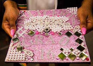 Commencement 2016 bejeweled cap