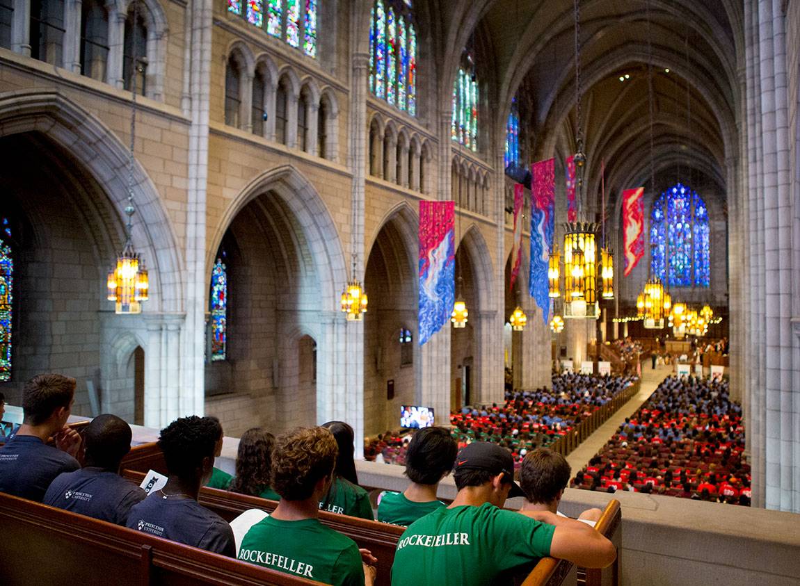 Opening Exercises 2016 in the chapel