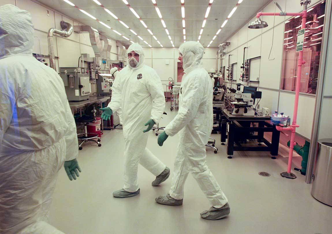 Eric Mills tours the new imaging and fabrication facilties the Princeton Institute for the Science and Technology of Materials (PRISM)