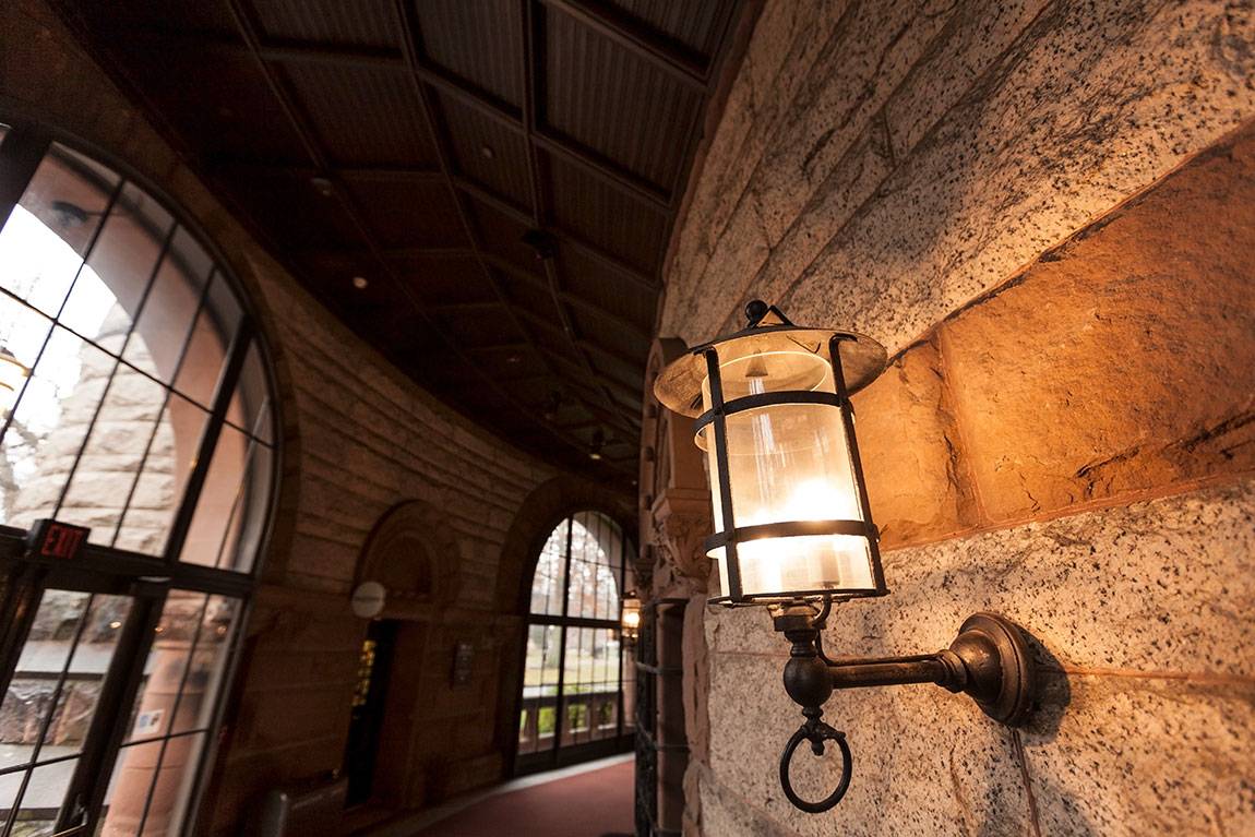 Richardson Auditorium in Alexander Hall lobby