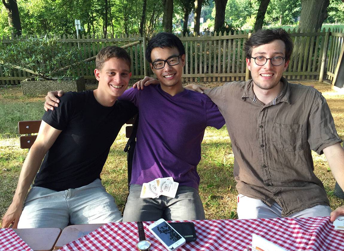 International Partnerships Adam Lerner from Princeton, Erik Zhang from Princeton and David Heering from Humboldt