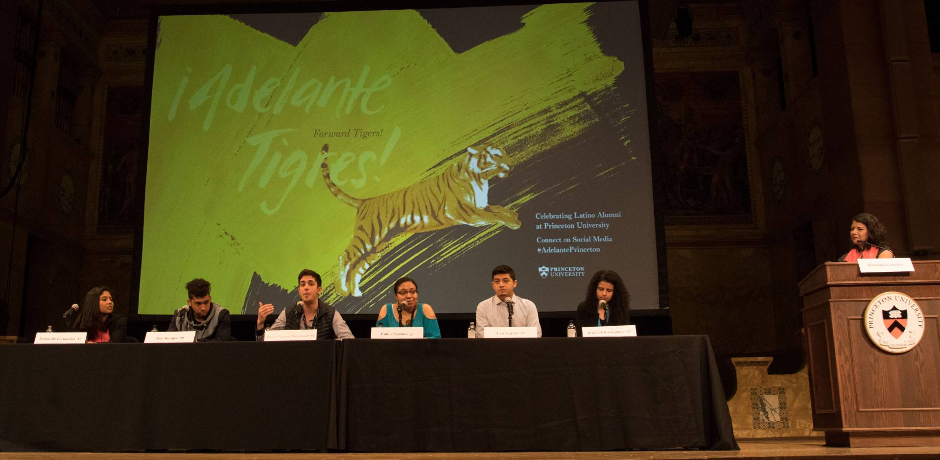 Adelante Tigres Conference: Student panel with Khristina Gonzalez