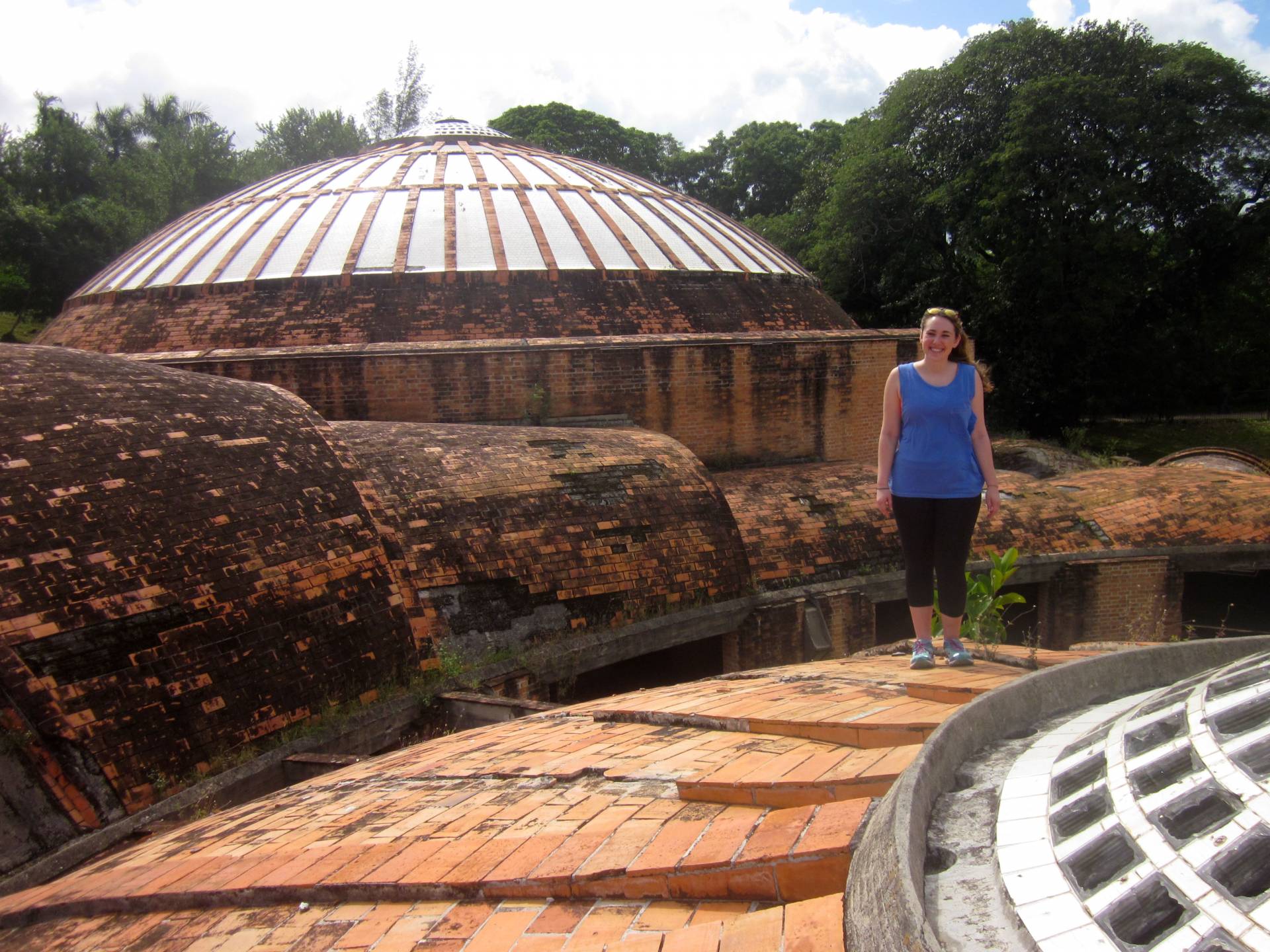 Isabella Douglas standing outside National Ballet School