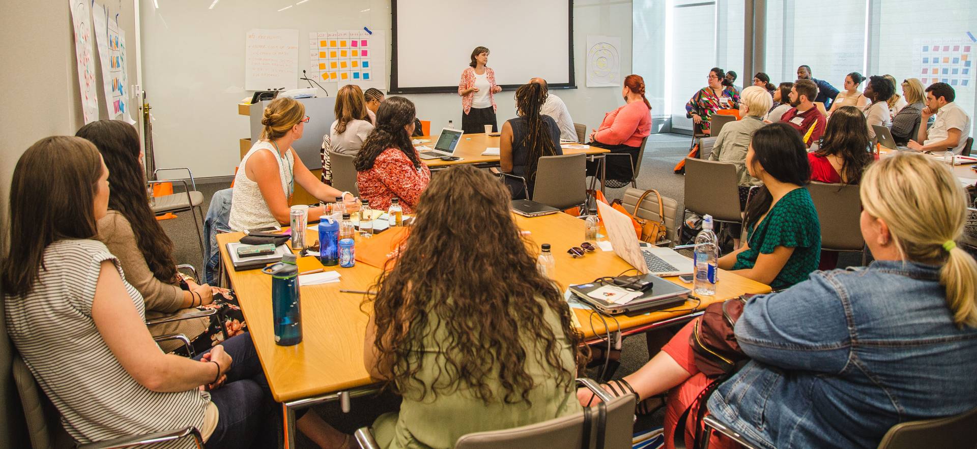 Sonya Smith,&nbsp;associate dean of diversity outreach in Princeton's Admission&nbsp;Office, speaks during a workshop