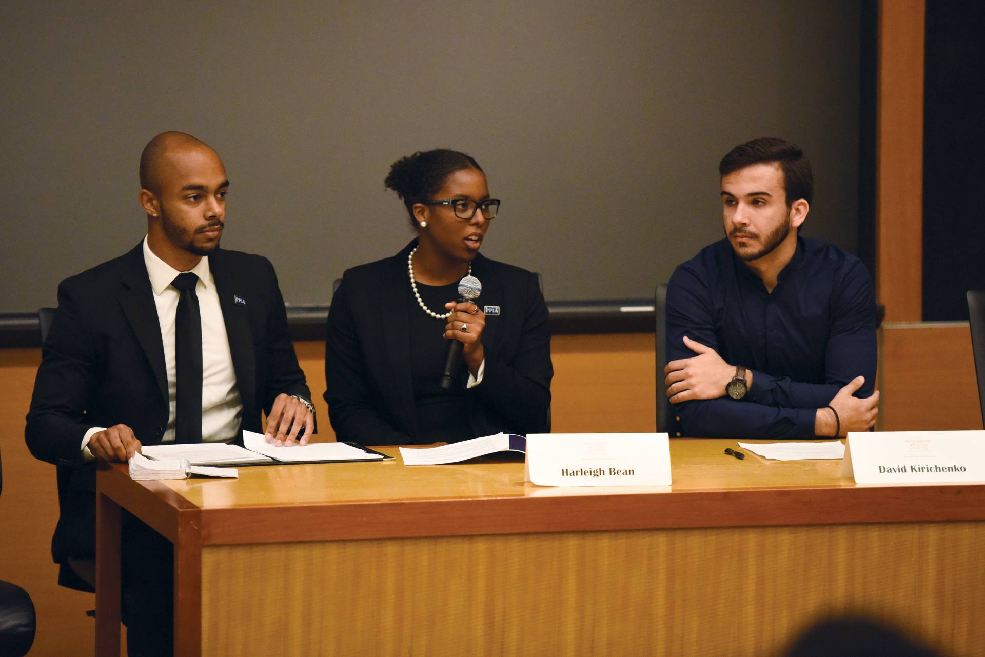 Ammiel Williams, Harleigh Bean and David Kirichenko