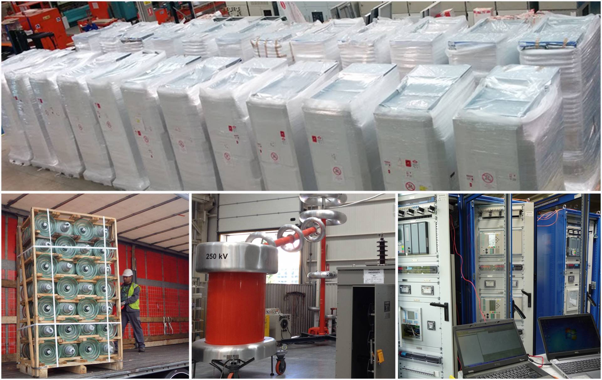 Electrical components procured by PPPL