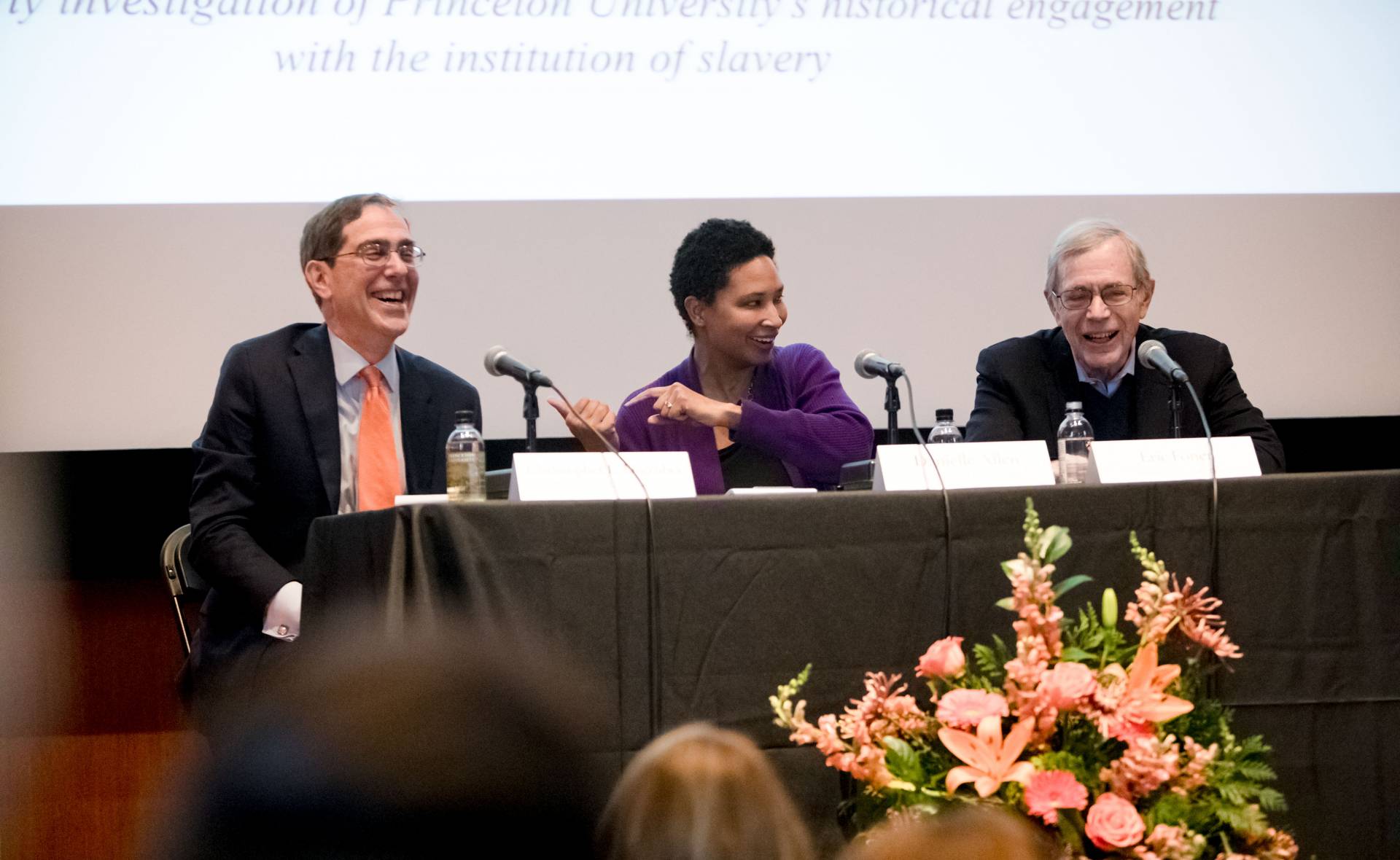 Eisgruber, Allen, Foner