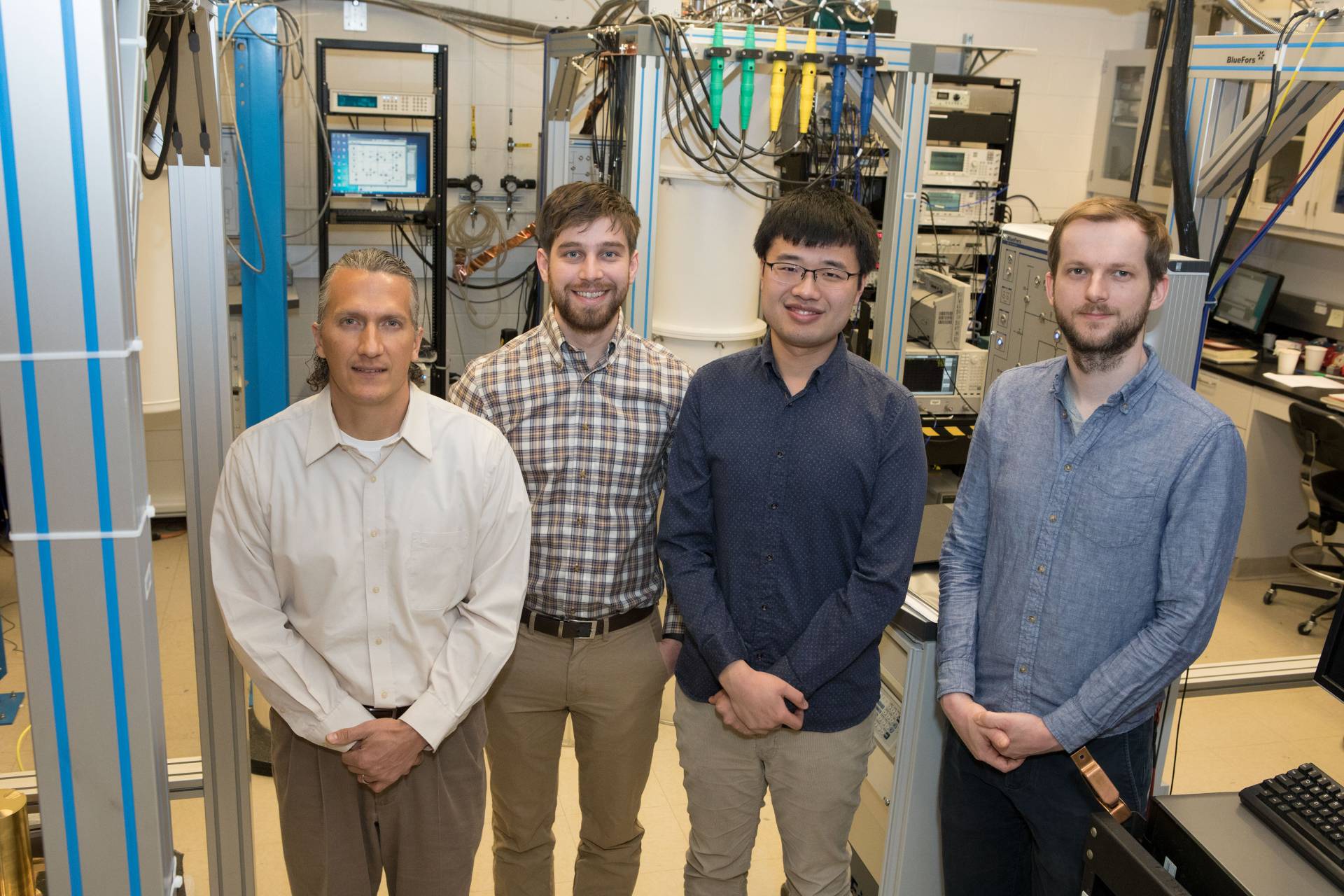 Jason Petta, David Zajac, Xiao Mi and  Stefan Putz