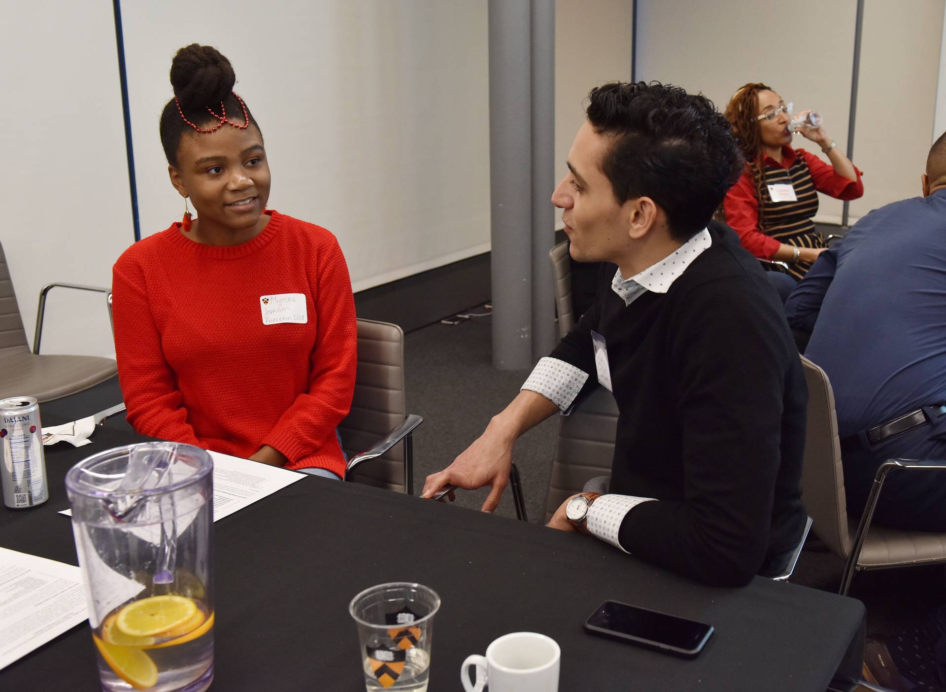 Myesha Jemison and Corey Stewart