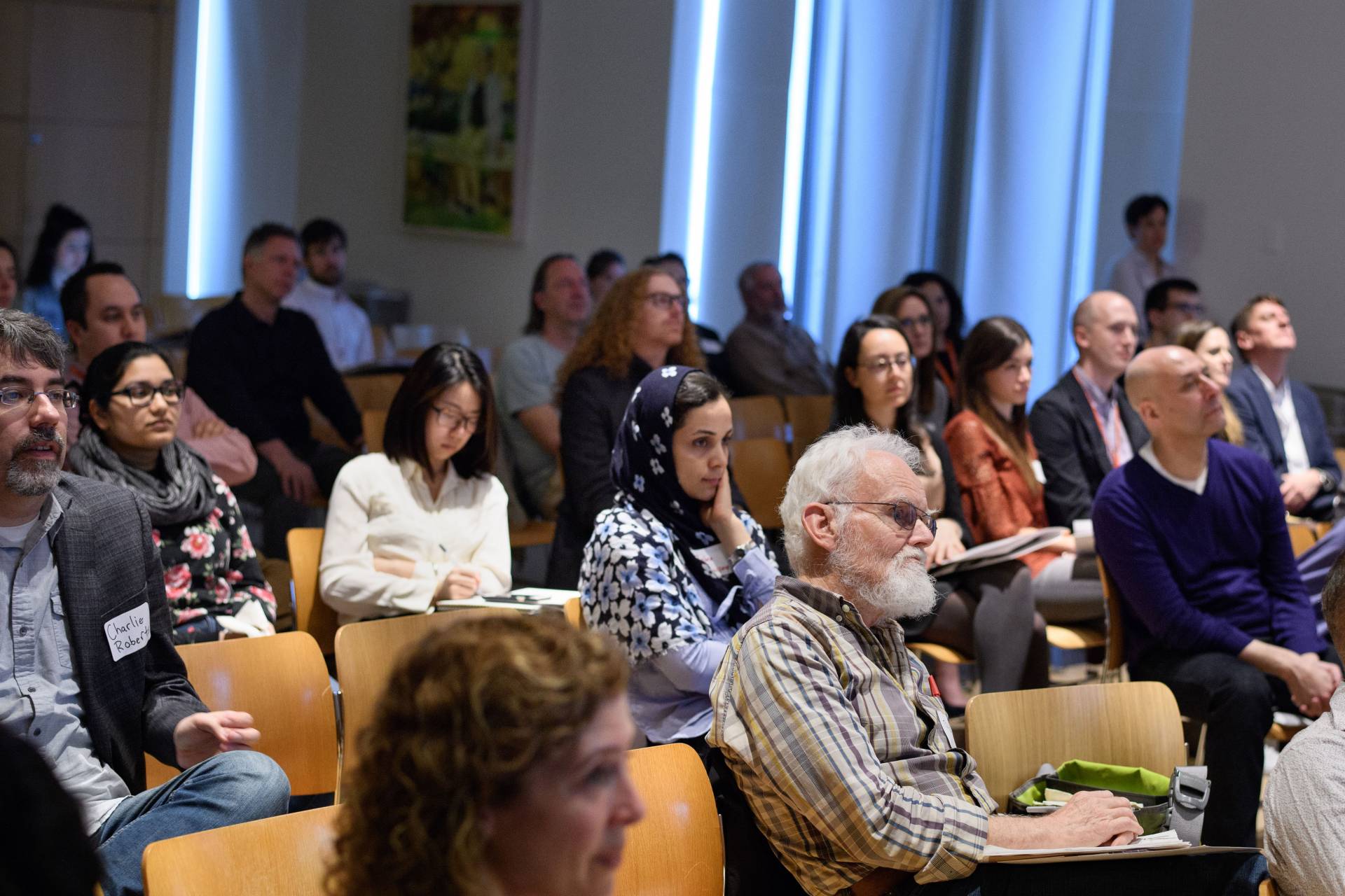 Audience at The Council on Science and Technology’s "Living at the Intersection Symposium" 