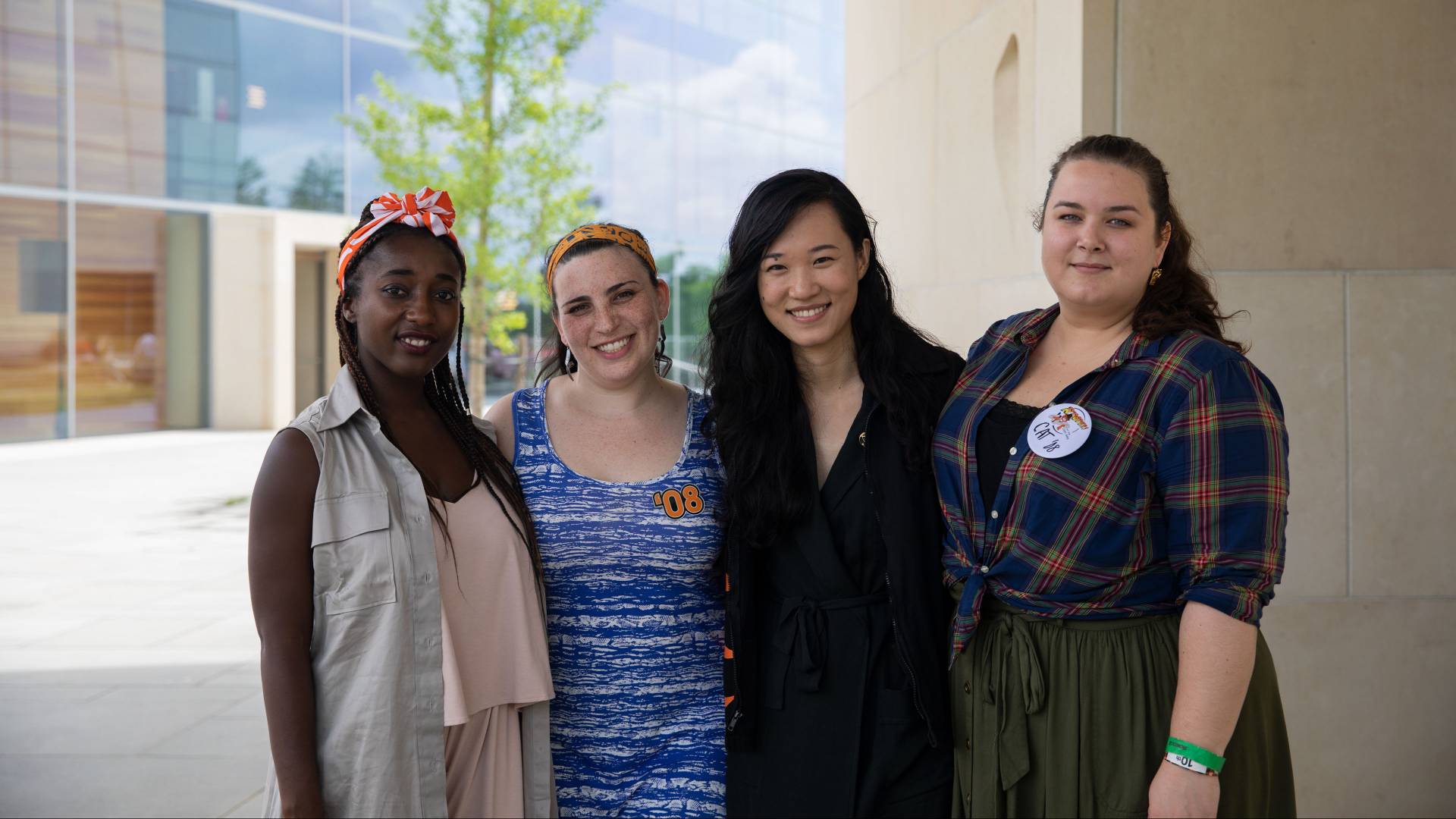 Nana Boakye '08, Nora Gross '08, Jenny Xie '08, Cat Richardson '08
