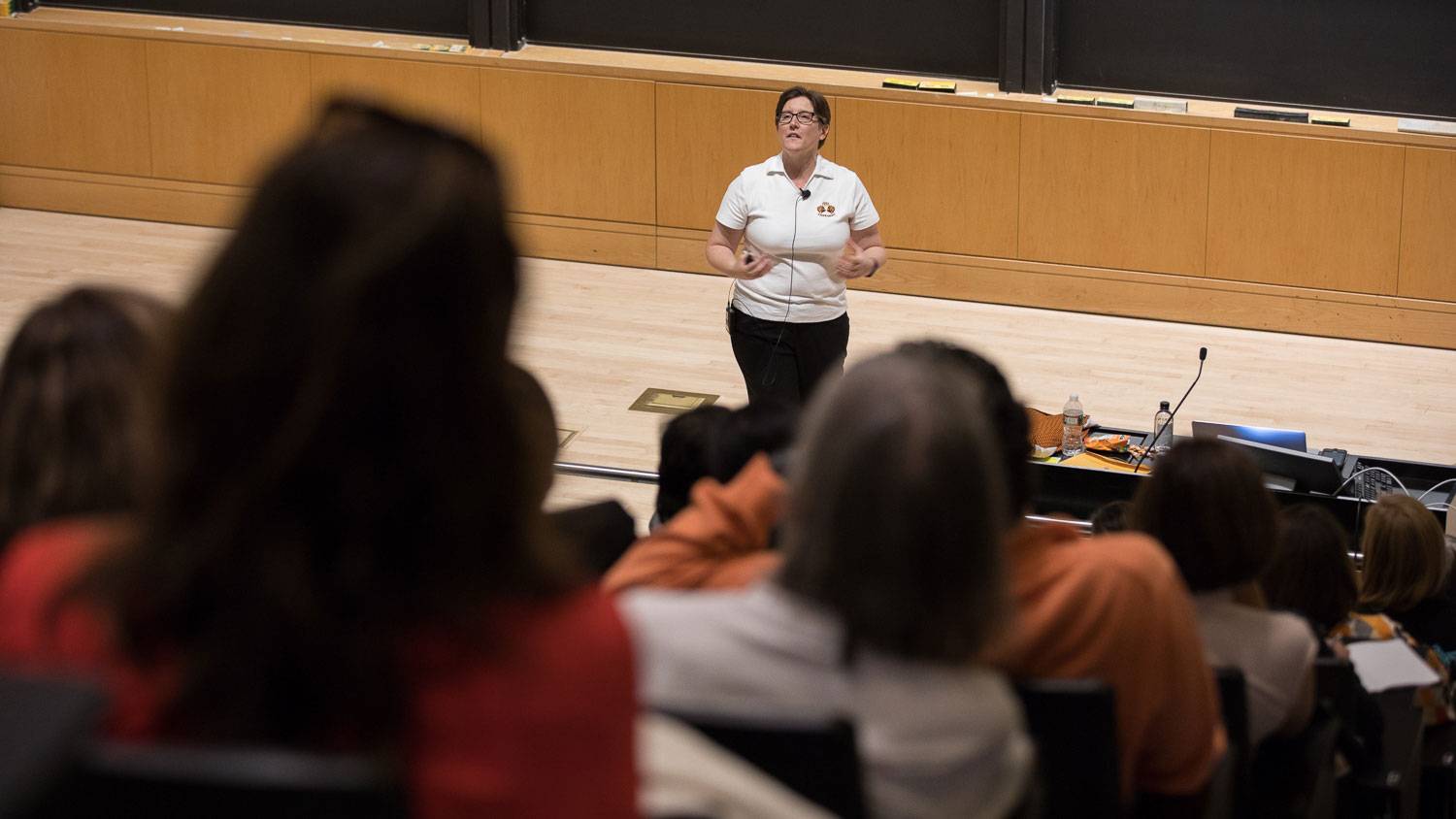 Jennifer Rexford addressing audience