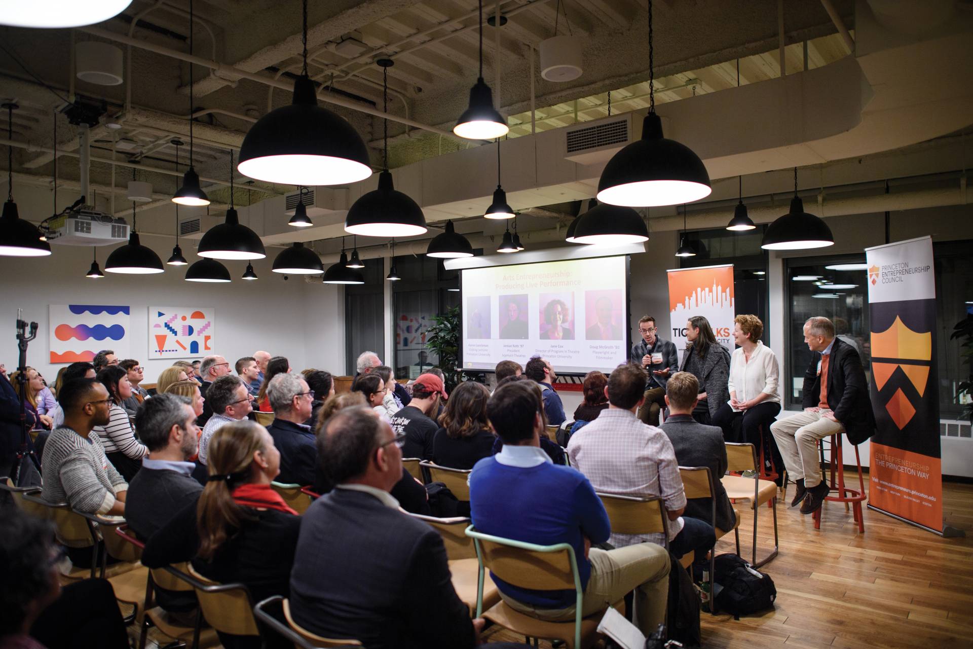 Audience at TigerTalks 2018