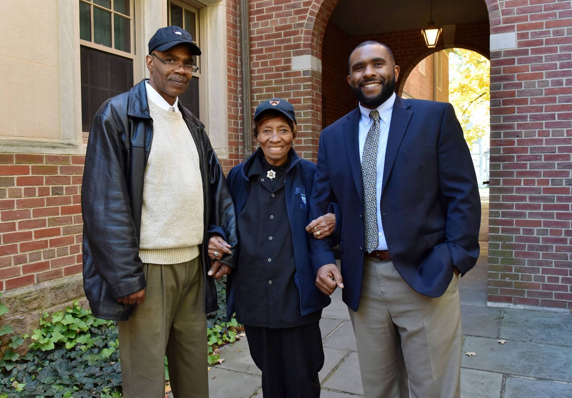 Laura Wooten and her two grandsons