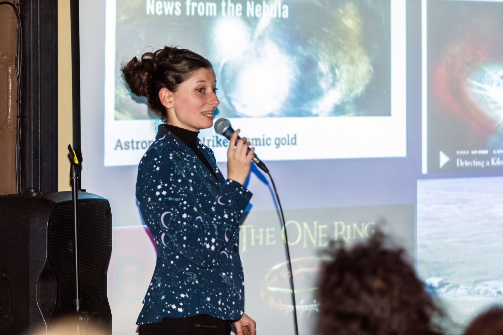 Ivanna Escala speaking