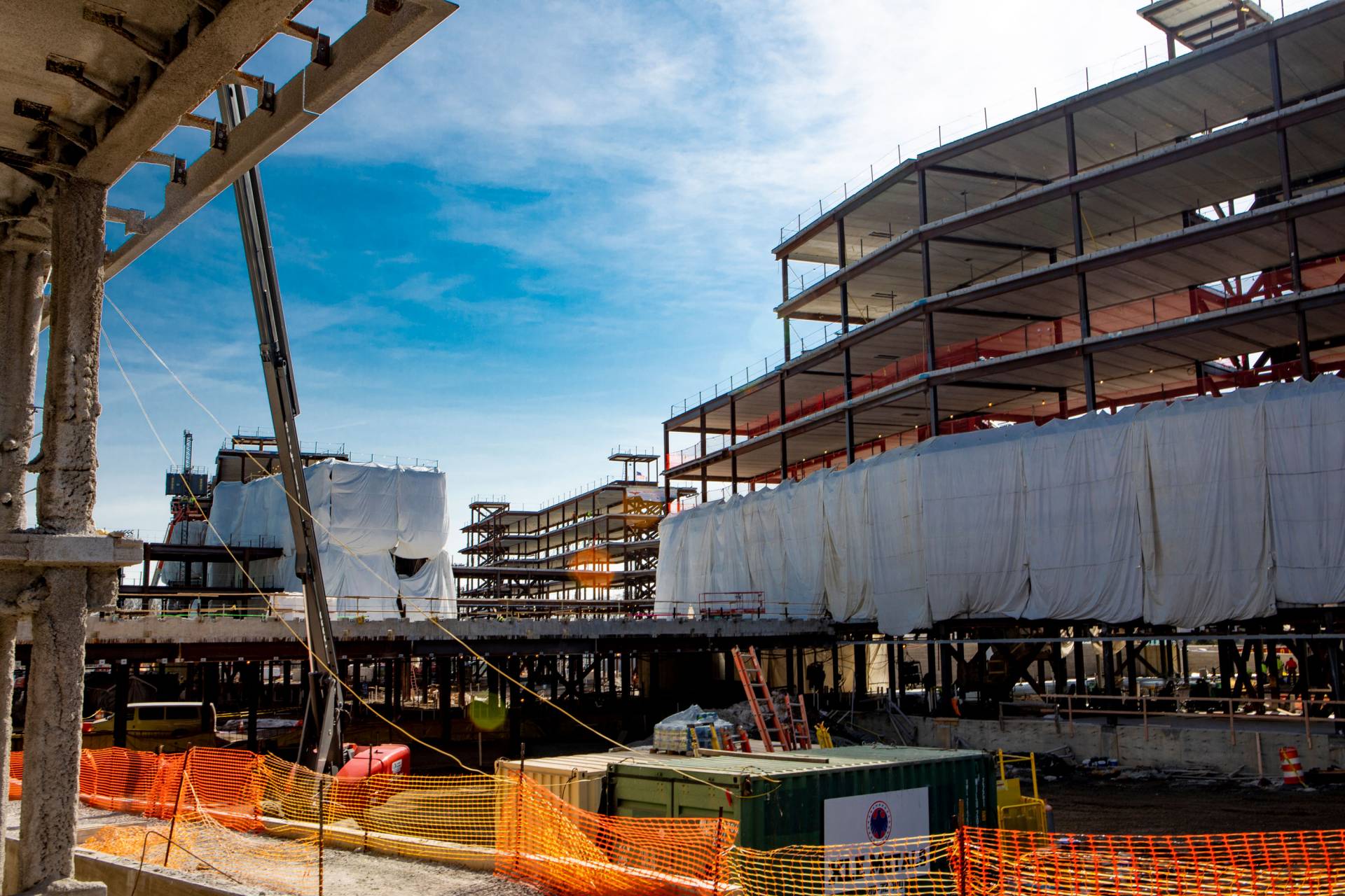 buildings under construction