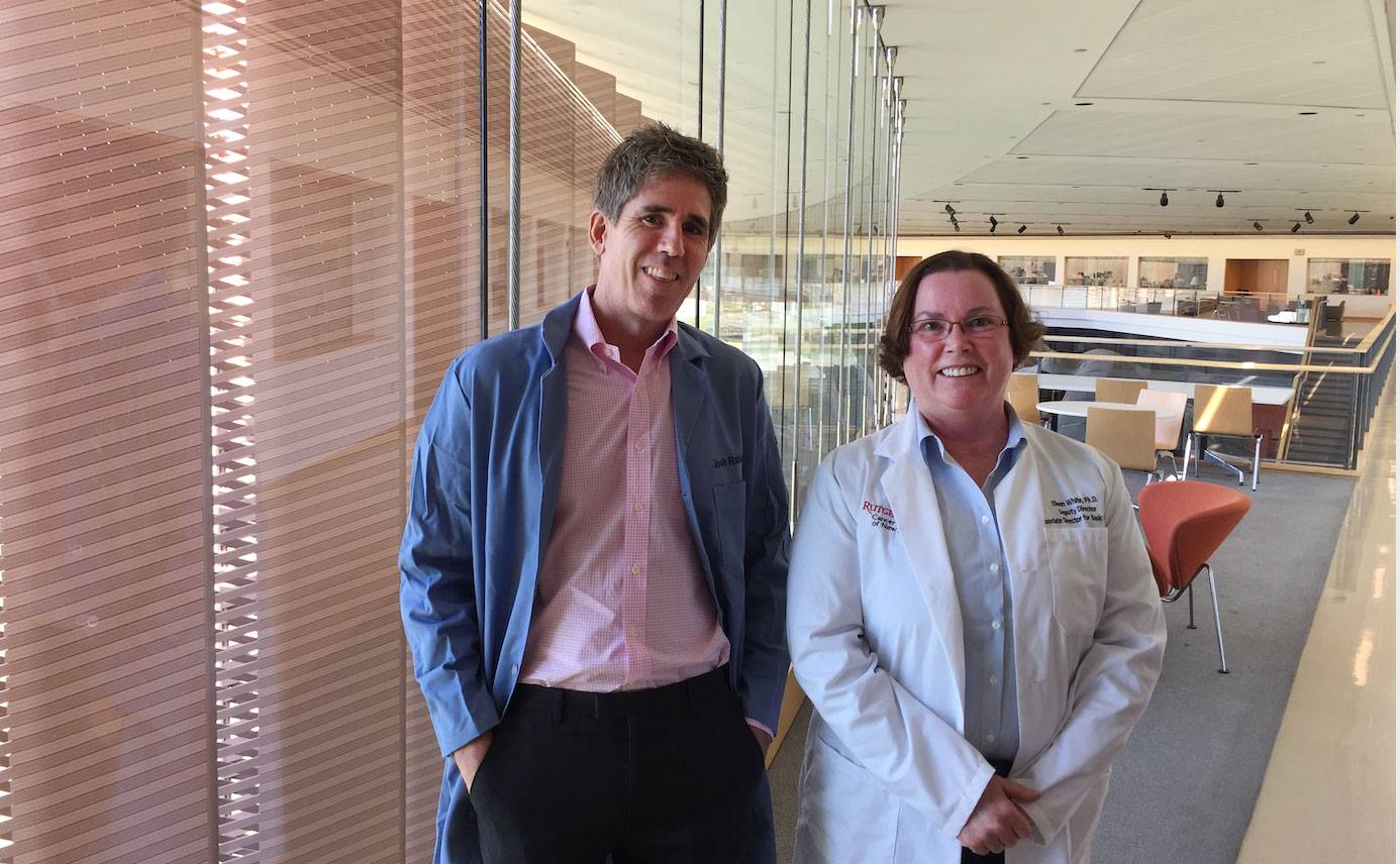 Josh Rabinowitz and Eileen White