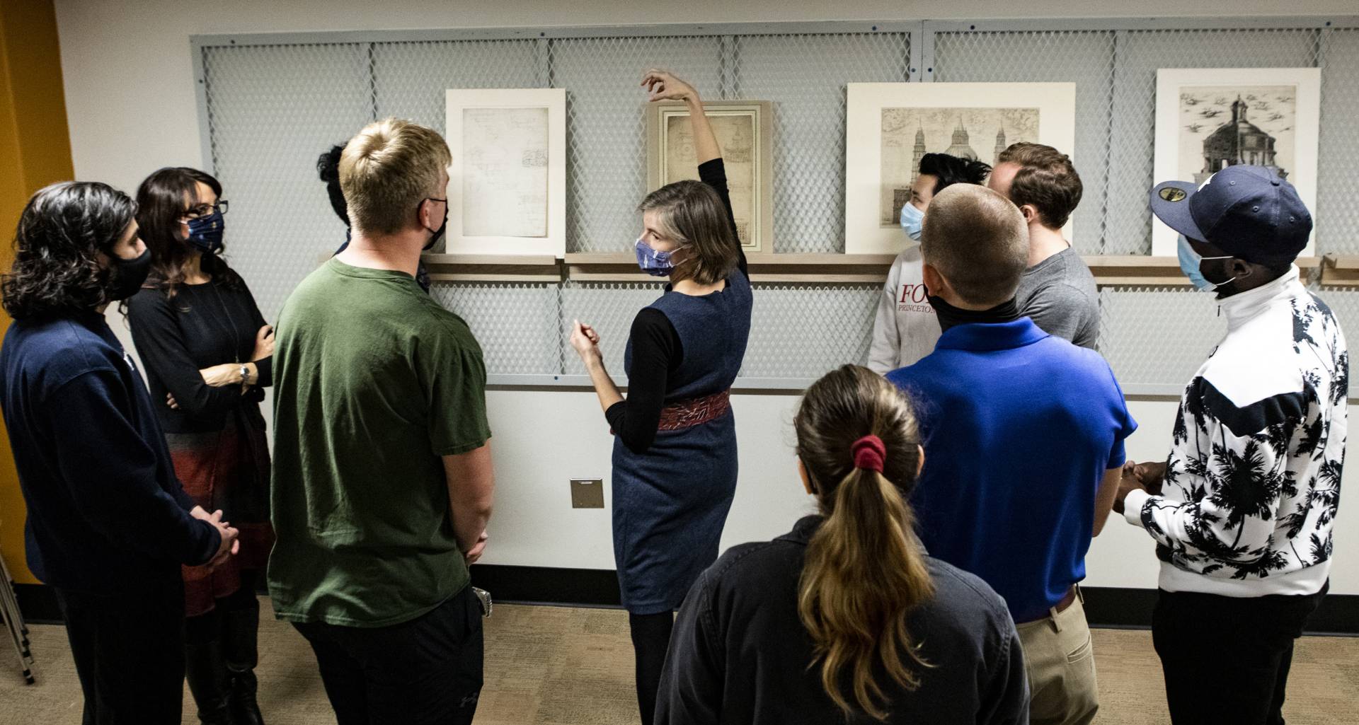 A precept discussion taking place at Firestone 