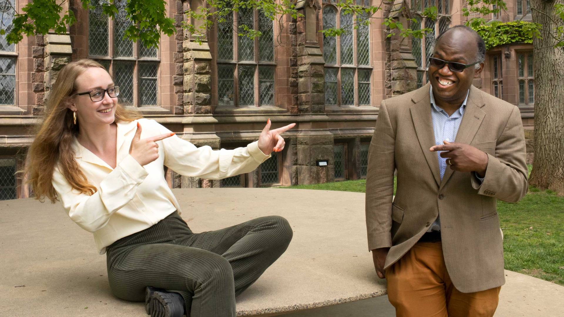 Emma Treadway and Dan-el Padilla Peralta