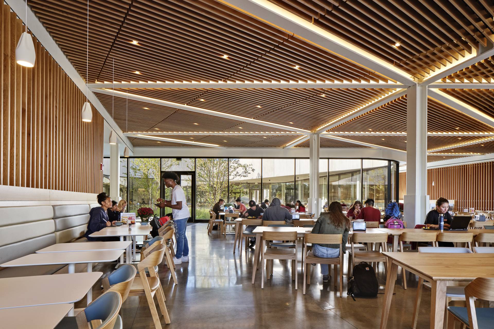 Interior of the new residential college