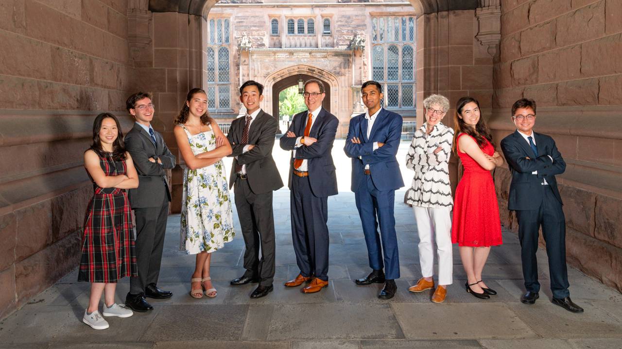 Opening exercises 2023 student award winners